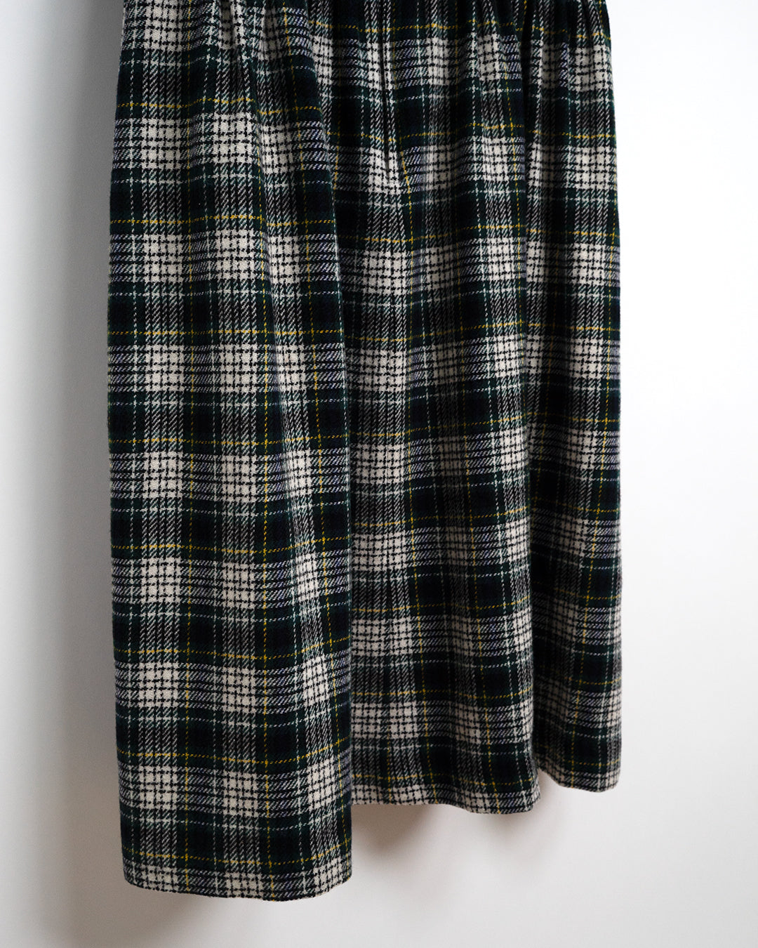 60's Plaid Wool Dress