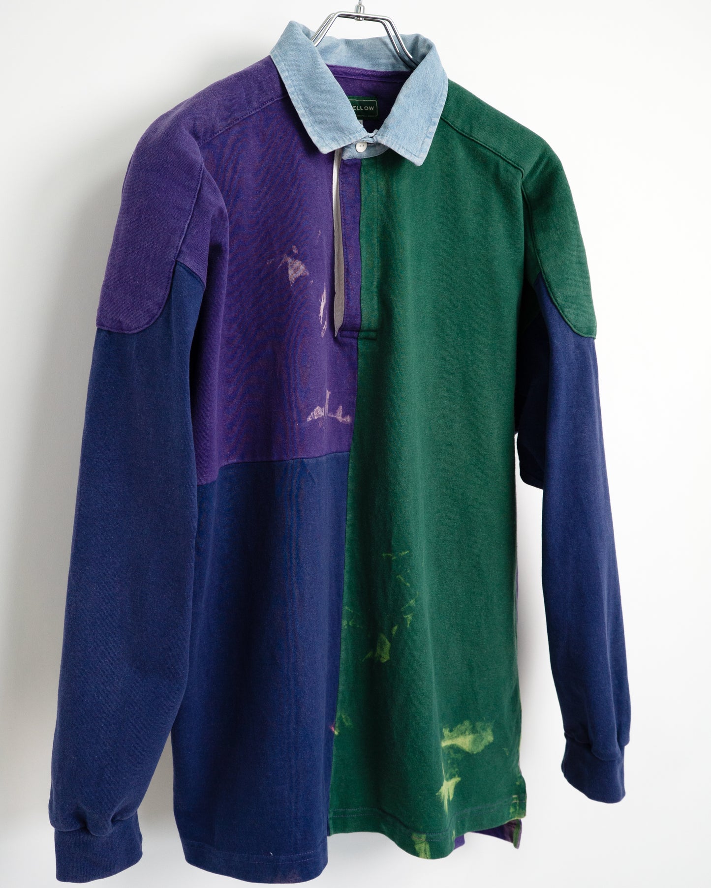 90's Crazy Pattern Rugby Shirt