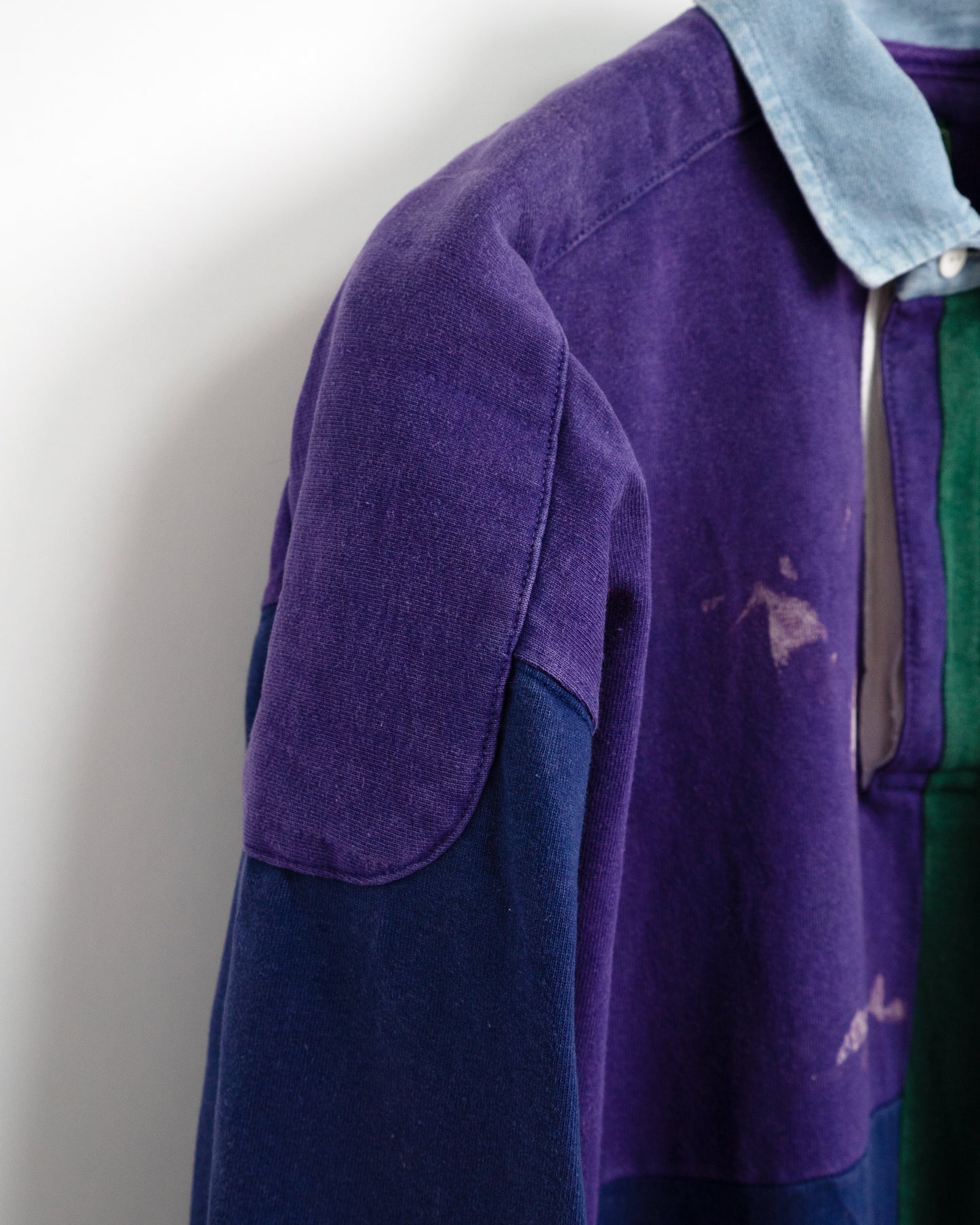 90's Crazy Pattern Rugby Shirt