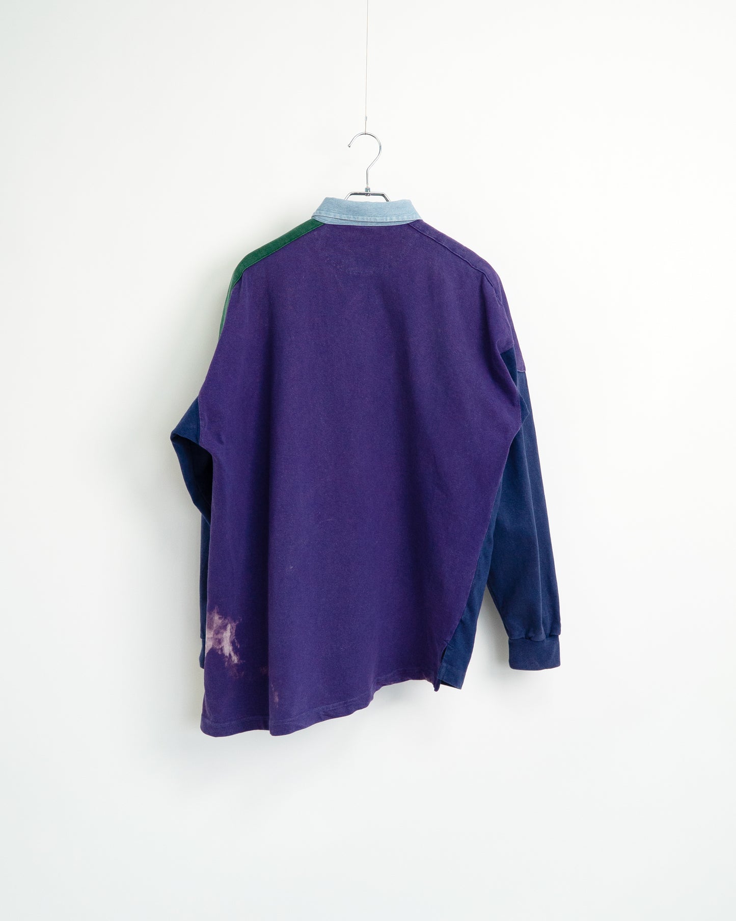 90's Crazy Pattern Rugby Shirt