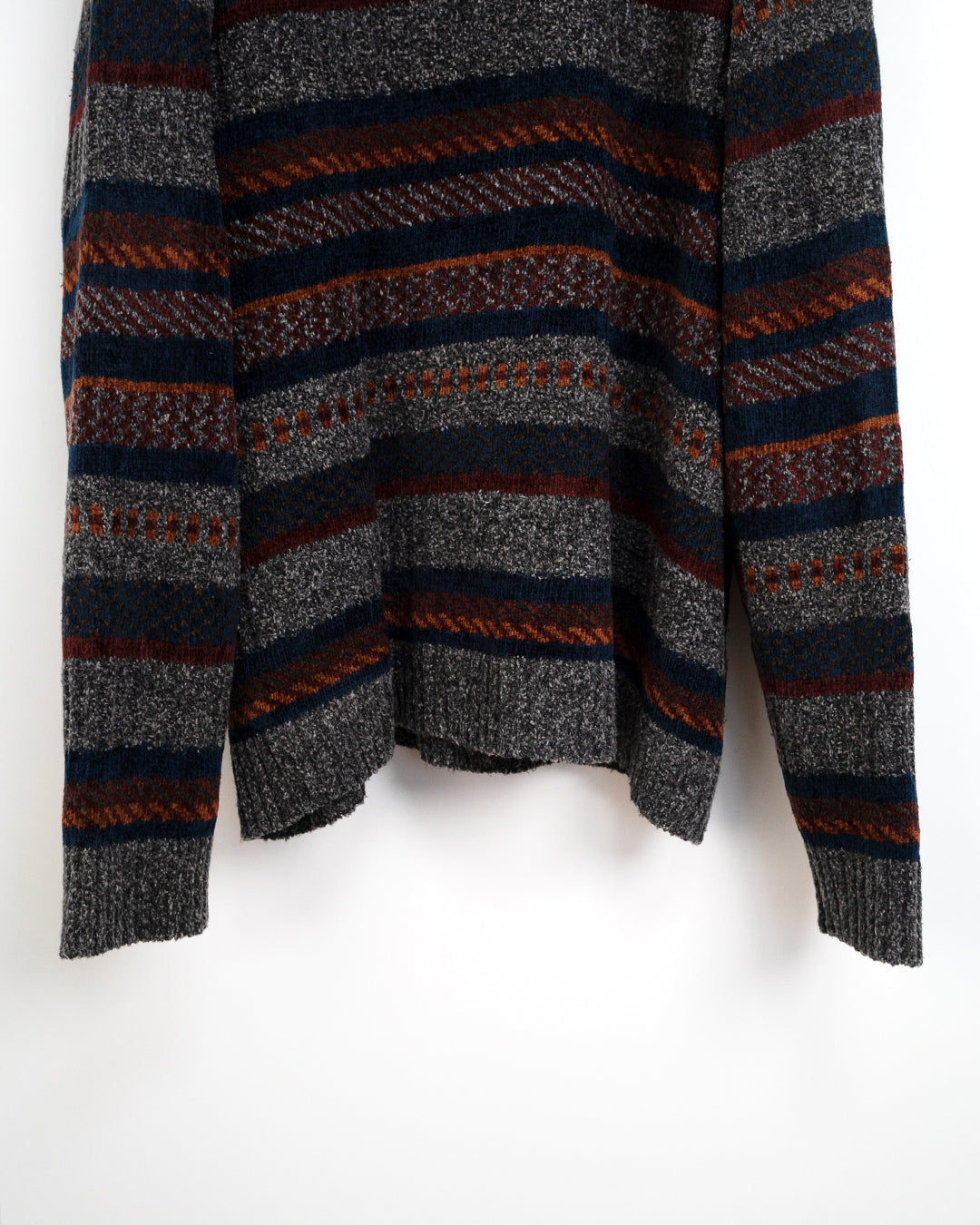 Striped Chenille Sweater