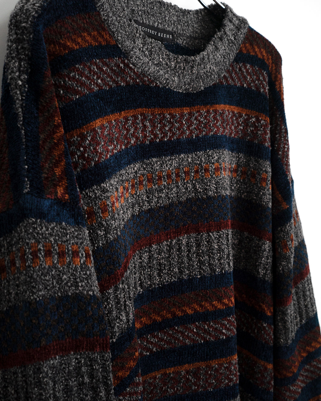 Striped Chenille Sweater