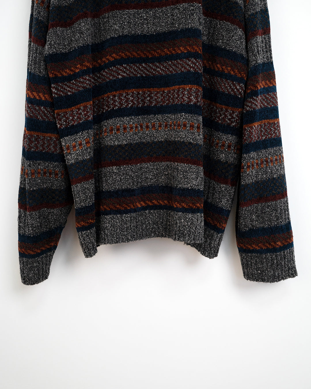 Striped Chenille Sweater