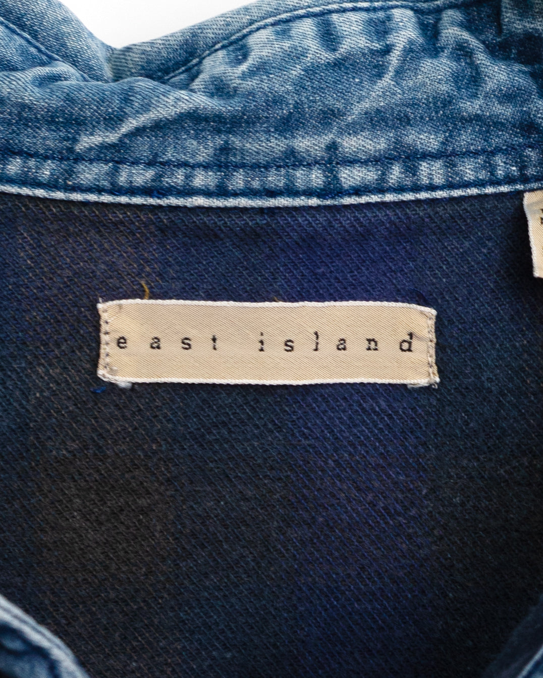 90's Plaid and Denim Hybrid Shirt