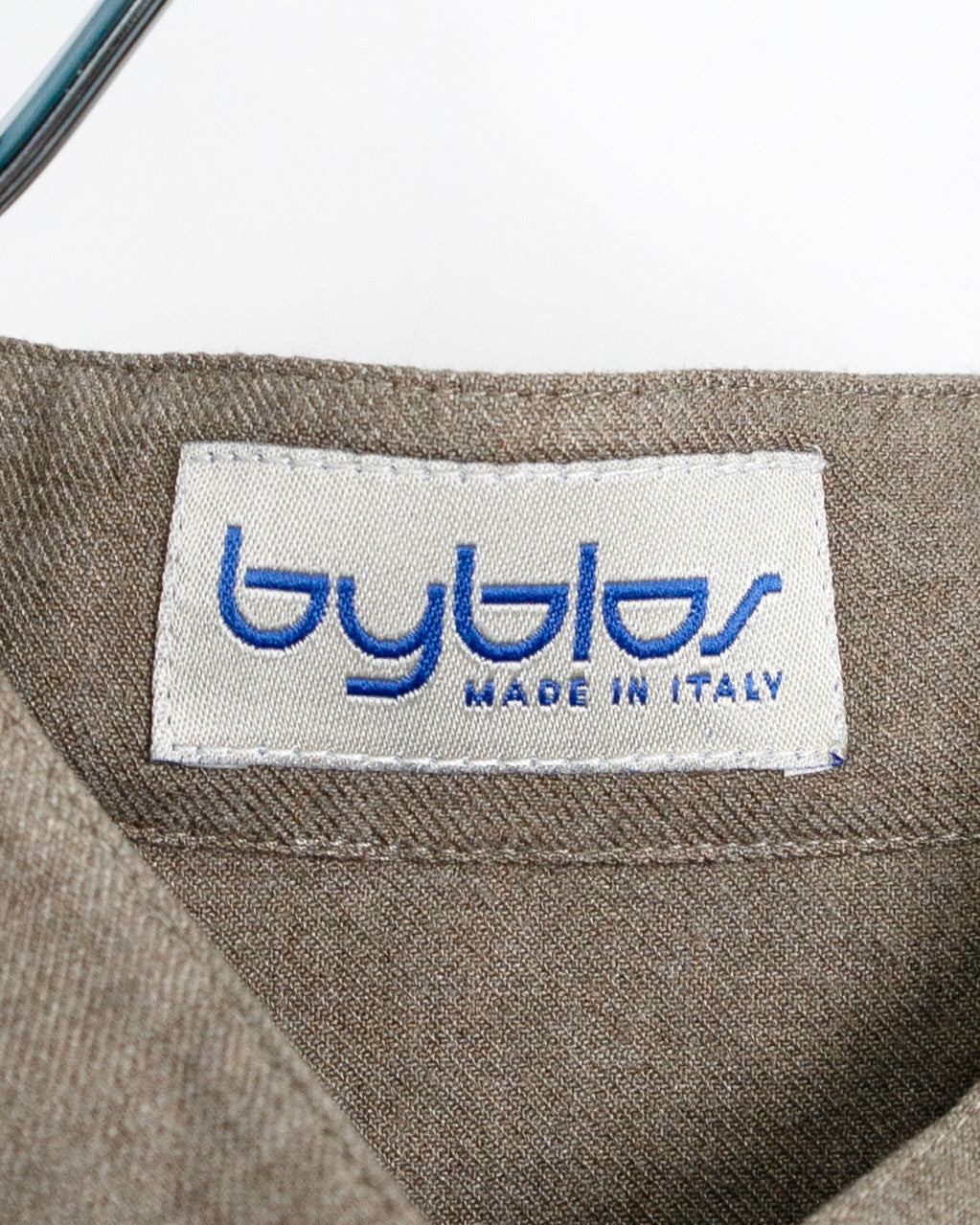 90s Rayon Flannel Band Collar Shirt