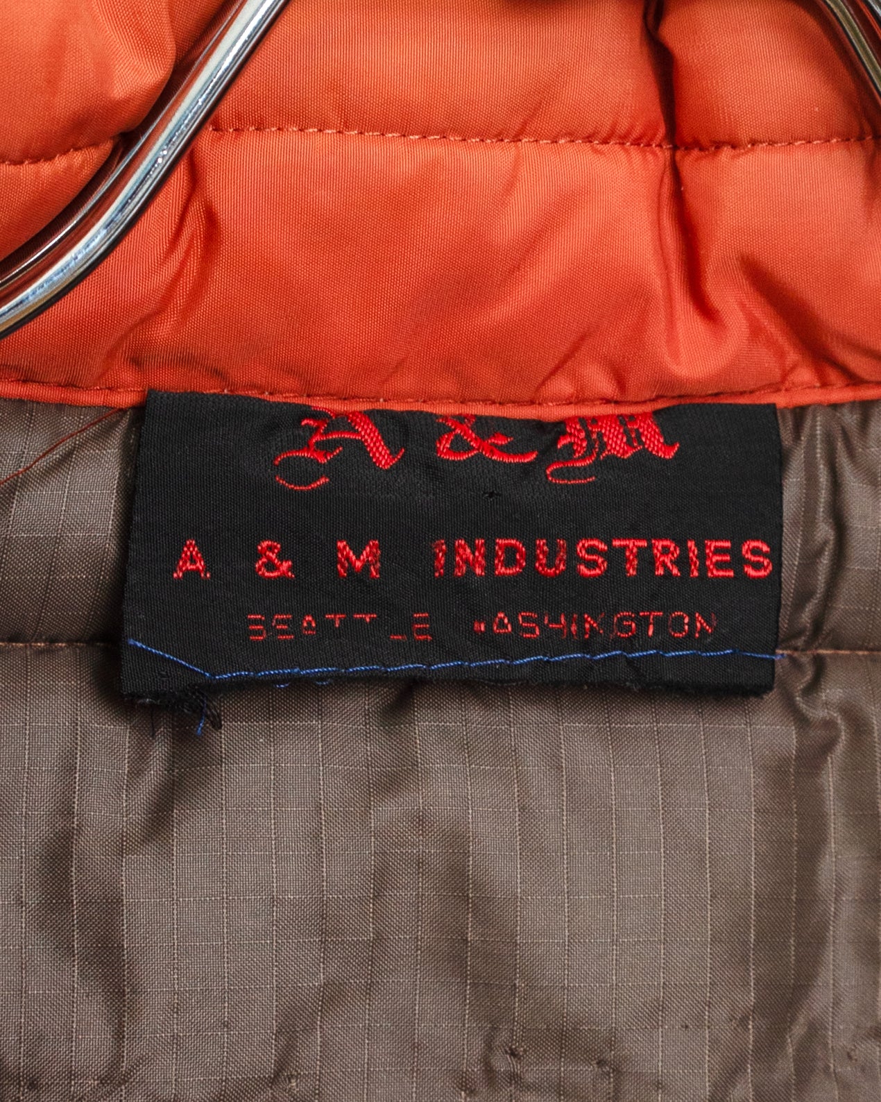 70s Seattle Made Puffer Vest