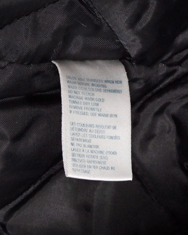 Quilted-Lined Herringbone Multi-Stripe Shirt Jacket