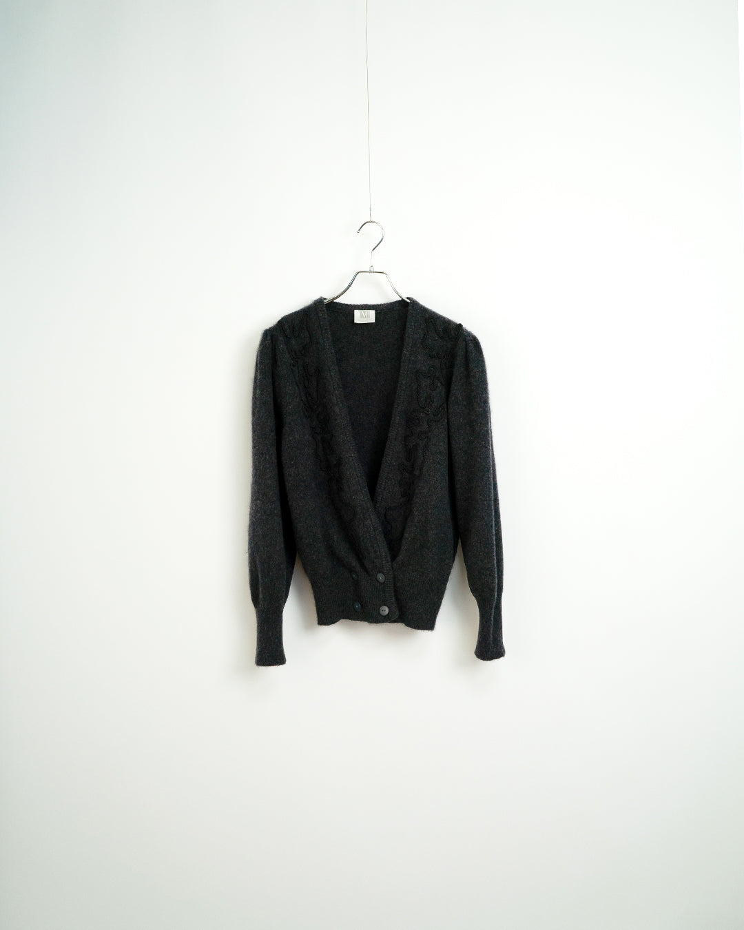 Wool Angora Embroidery Knit