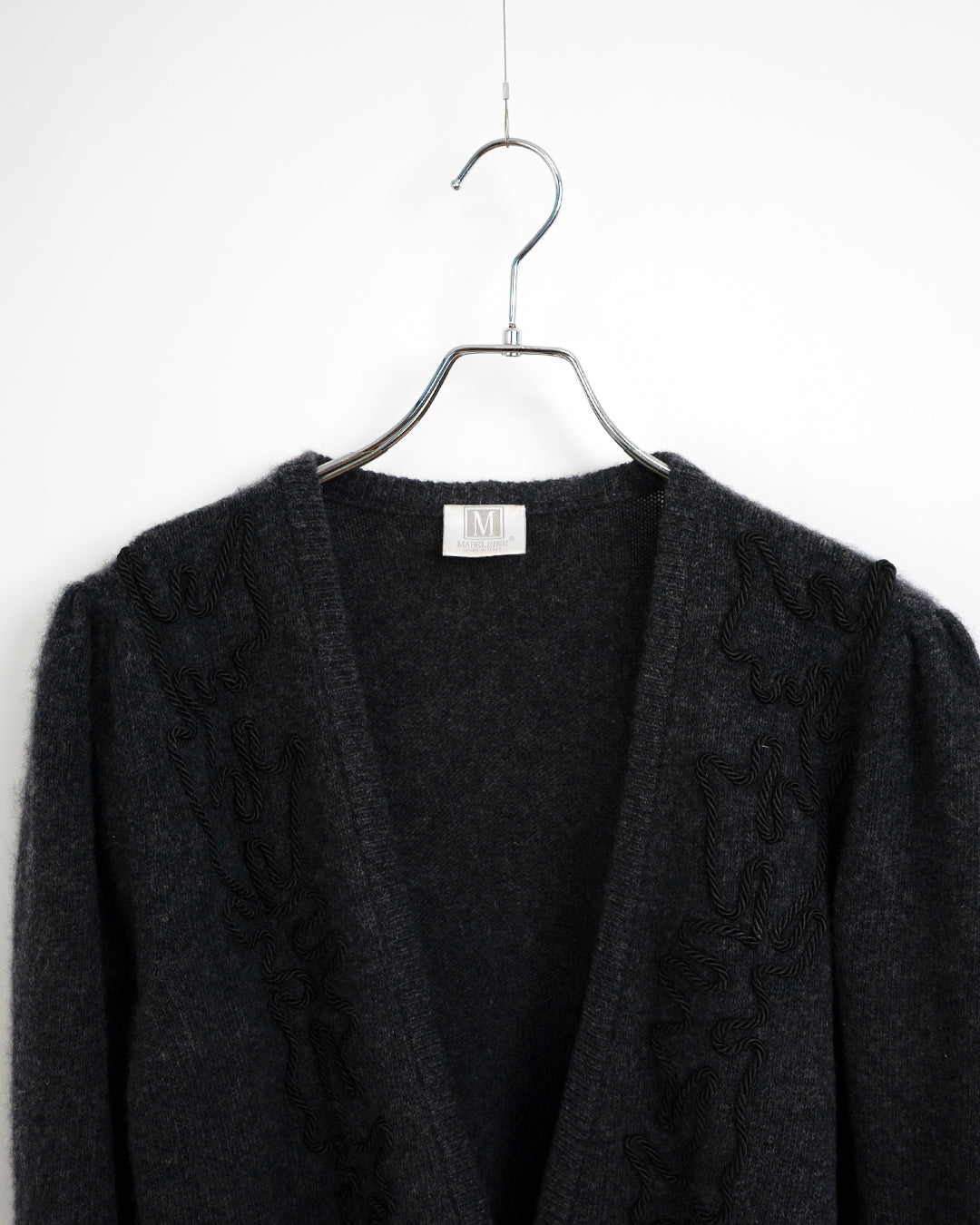 Wool Angora Embroidery Knit