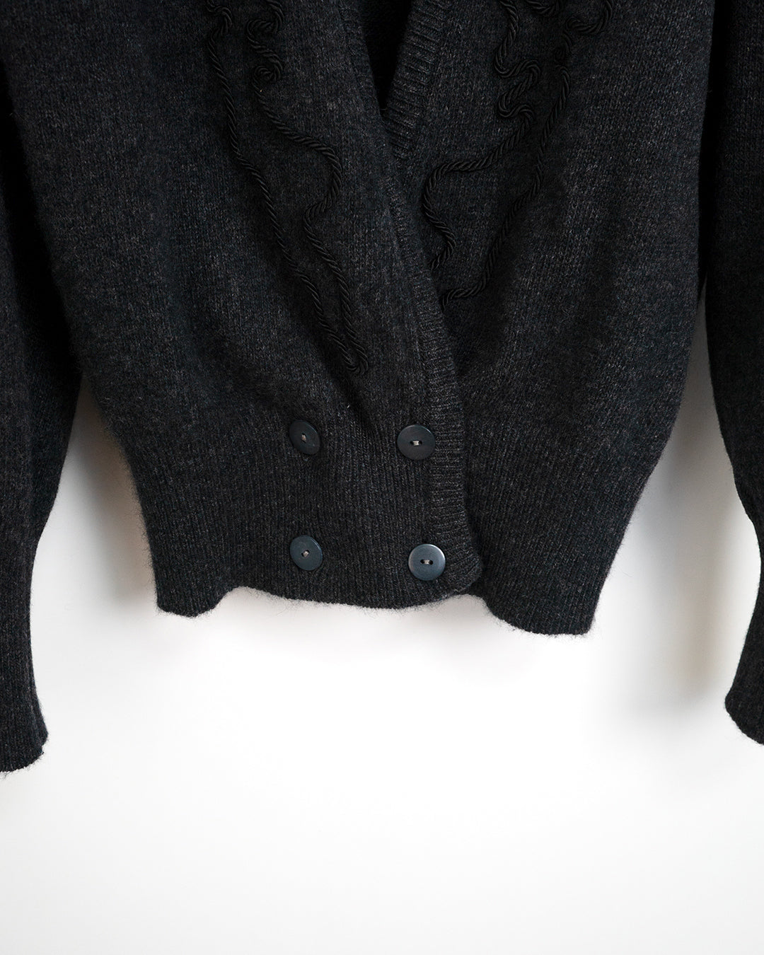 Wool Angora Embroidery Knit