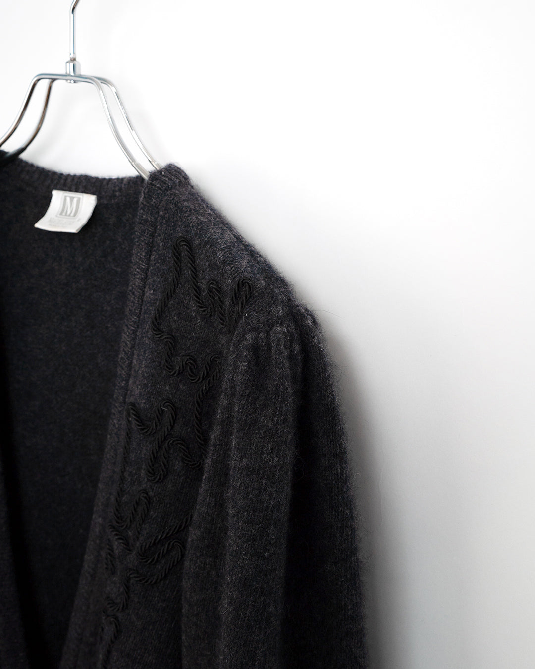 Wool Angora Embroidery Knit