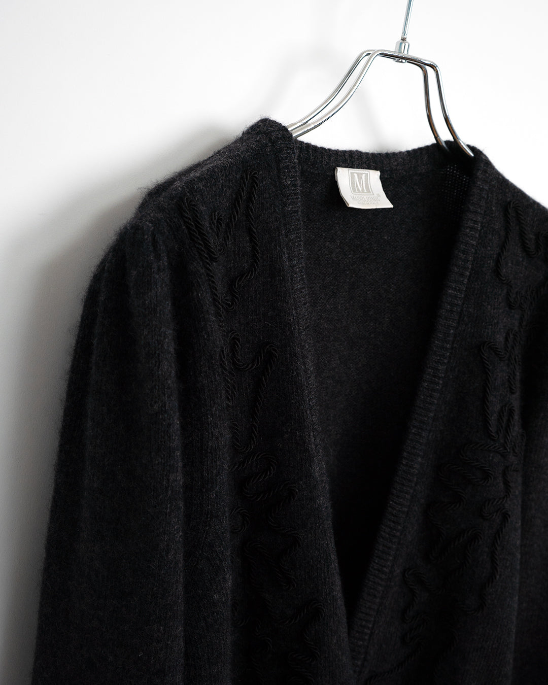 Wool Angora Embroidery Knit