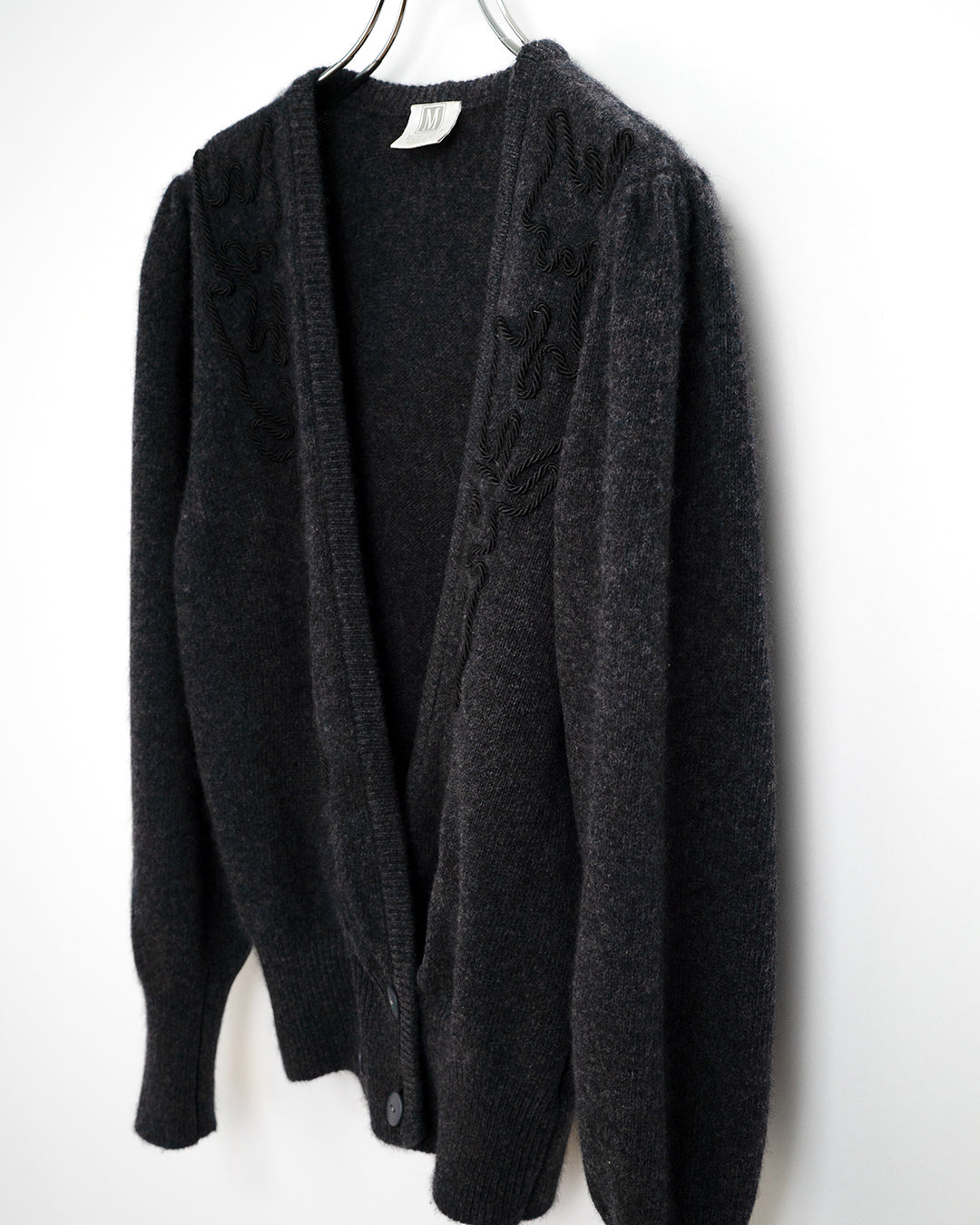 Wool Angora Embroidery Knit