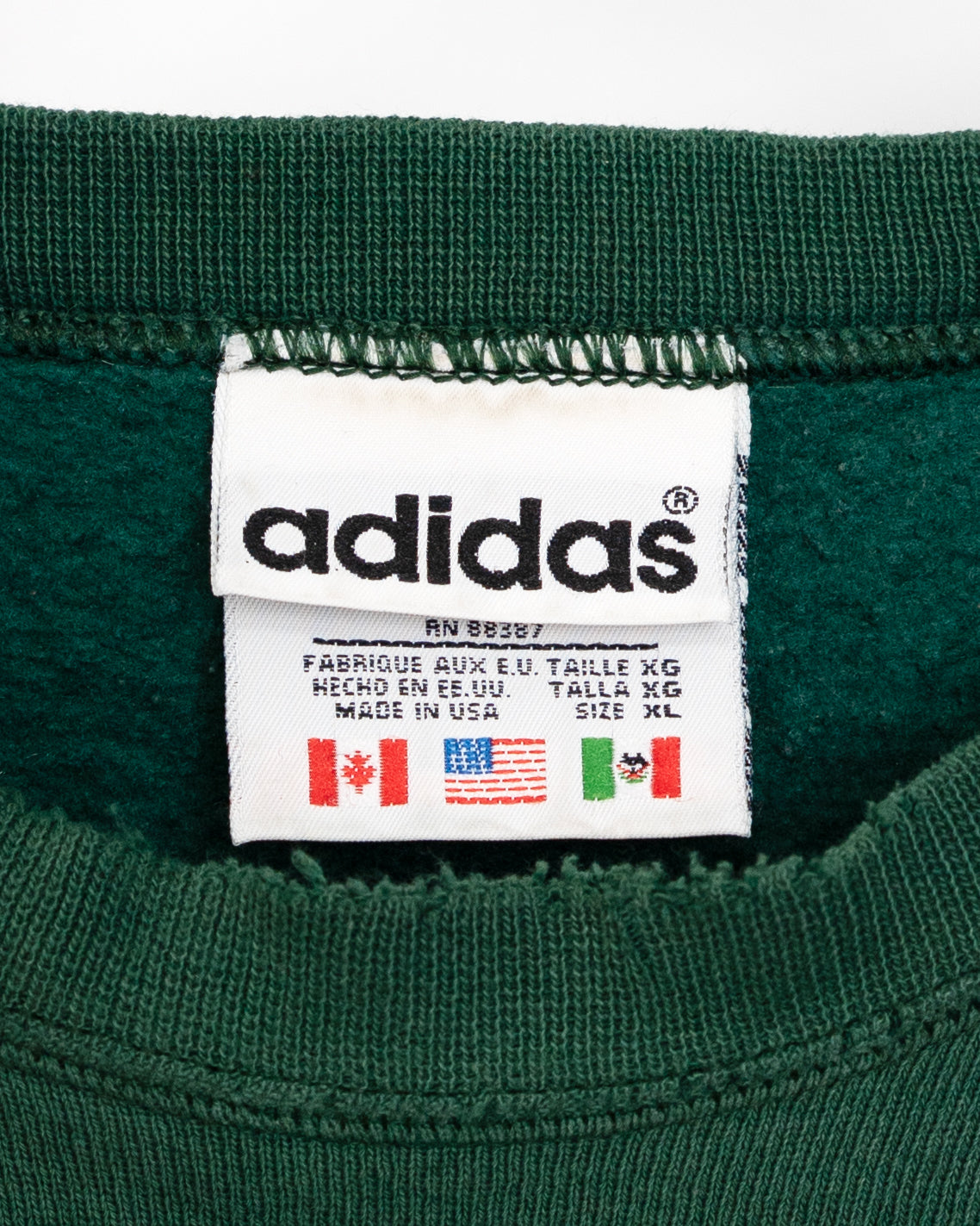 90s USA Made Heavyweight Boro-Style Sweatshirt