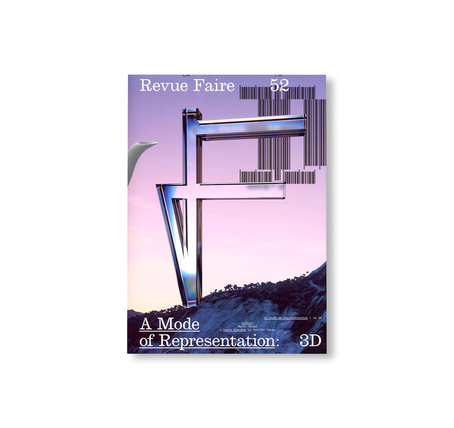 REVUE FAIRE – TO LOOK AT THINGS #52: A MODE OF REPRESENTATION: 3D. AUTHOR: MANON BRUET + ILLUSTRATIONS BY HARRIET DAVEY