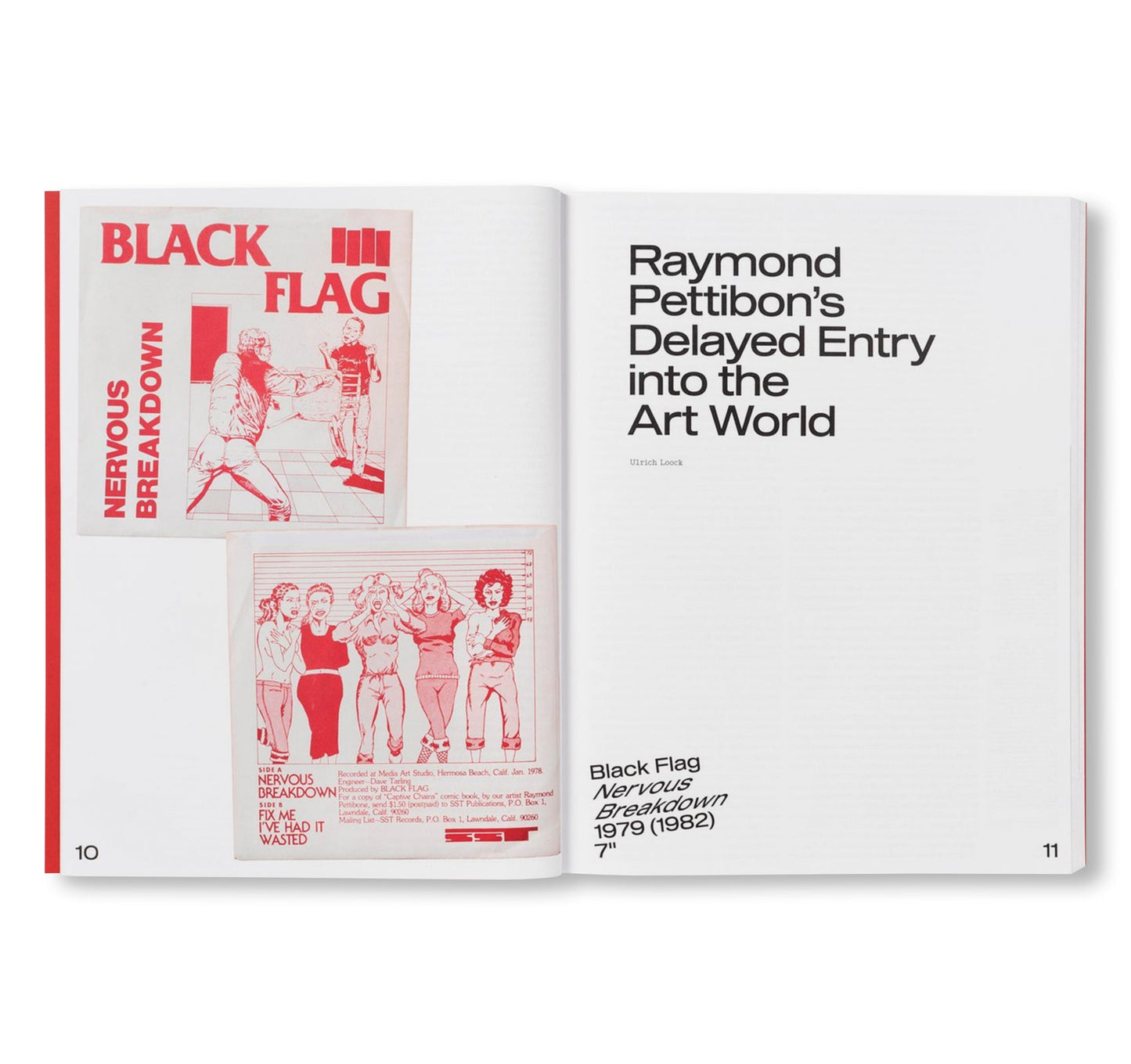 NERVOUS BREAKDOWN: RAYMOND PETTIBON, ALBUM COVERS