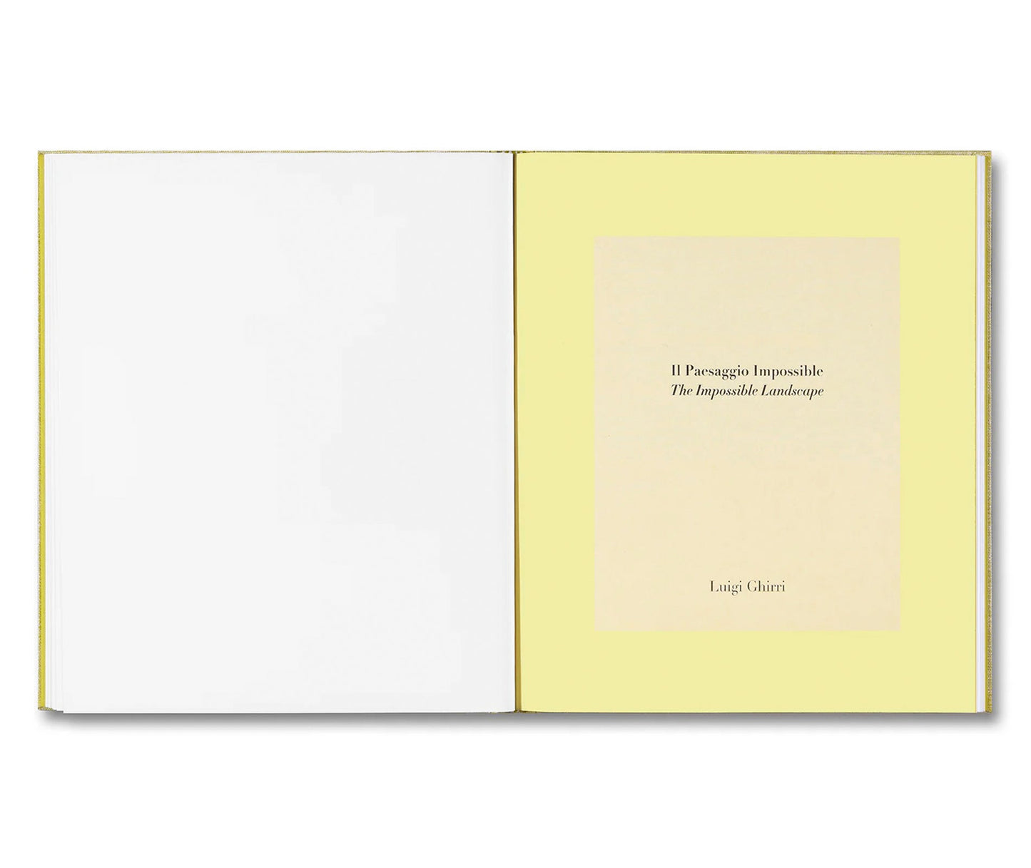 LUIGI GHIRRI FELICITÀ