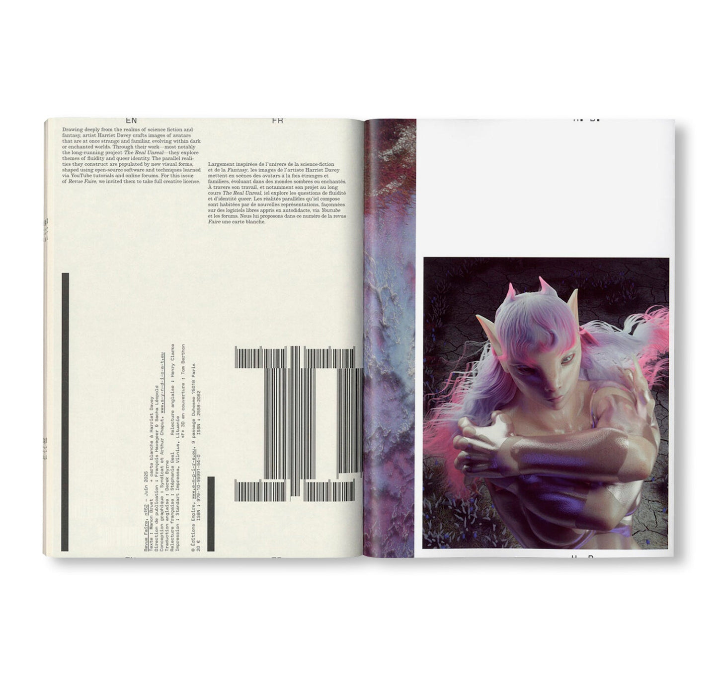 REVUE FAIRE – TO LOOK AT THINGS #52: A MODE OF REPRESENTATION: 3D. AUTHOR: MANON BRUET + ILLUSTRATIONS BY HARRIET DAVEY