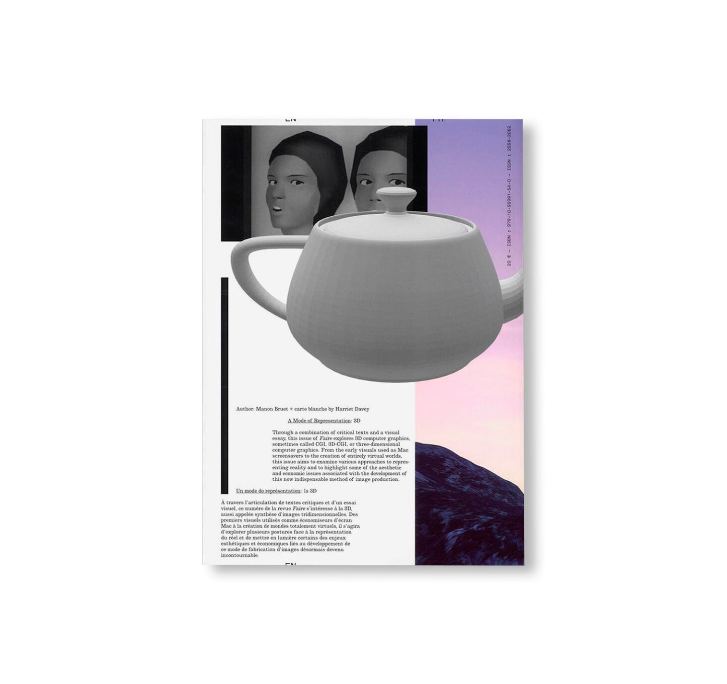 REVUE FAIRE – TO LOOK AT THINGS #52: A MODE OF REPRESENTATION: 3D. AUTHOR: MANON BRUET + ILLUSTRATIONS BY HARRIET DAVEY