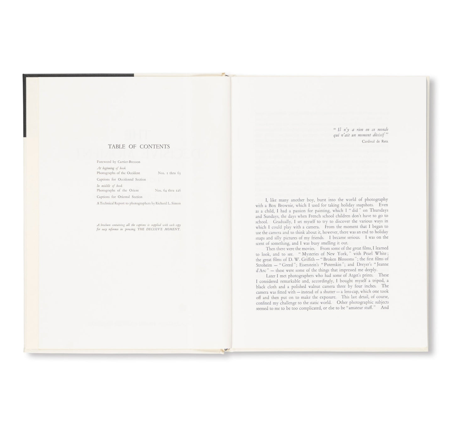 HENRI CARTIER-BRESSON, THE DECISIVE MOMENT [NEW EDITION]
