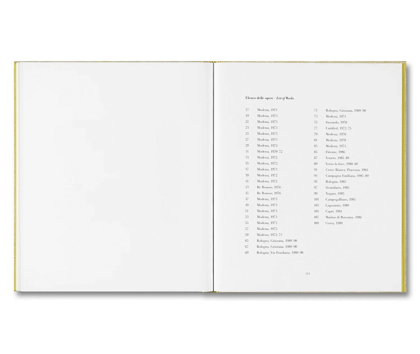LUIGI GHIRRI FELICITÀ