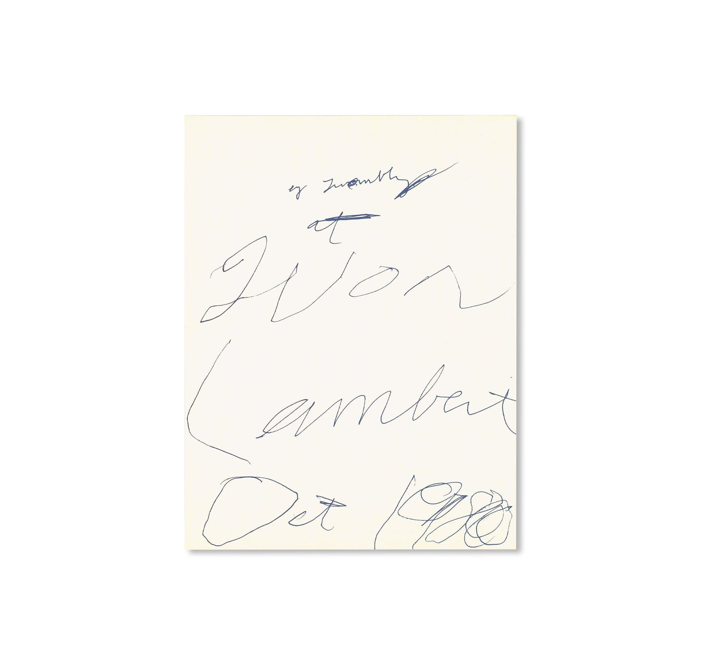 INVITATION PRINT 1980