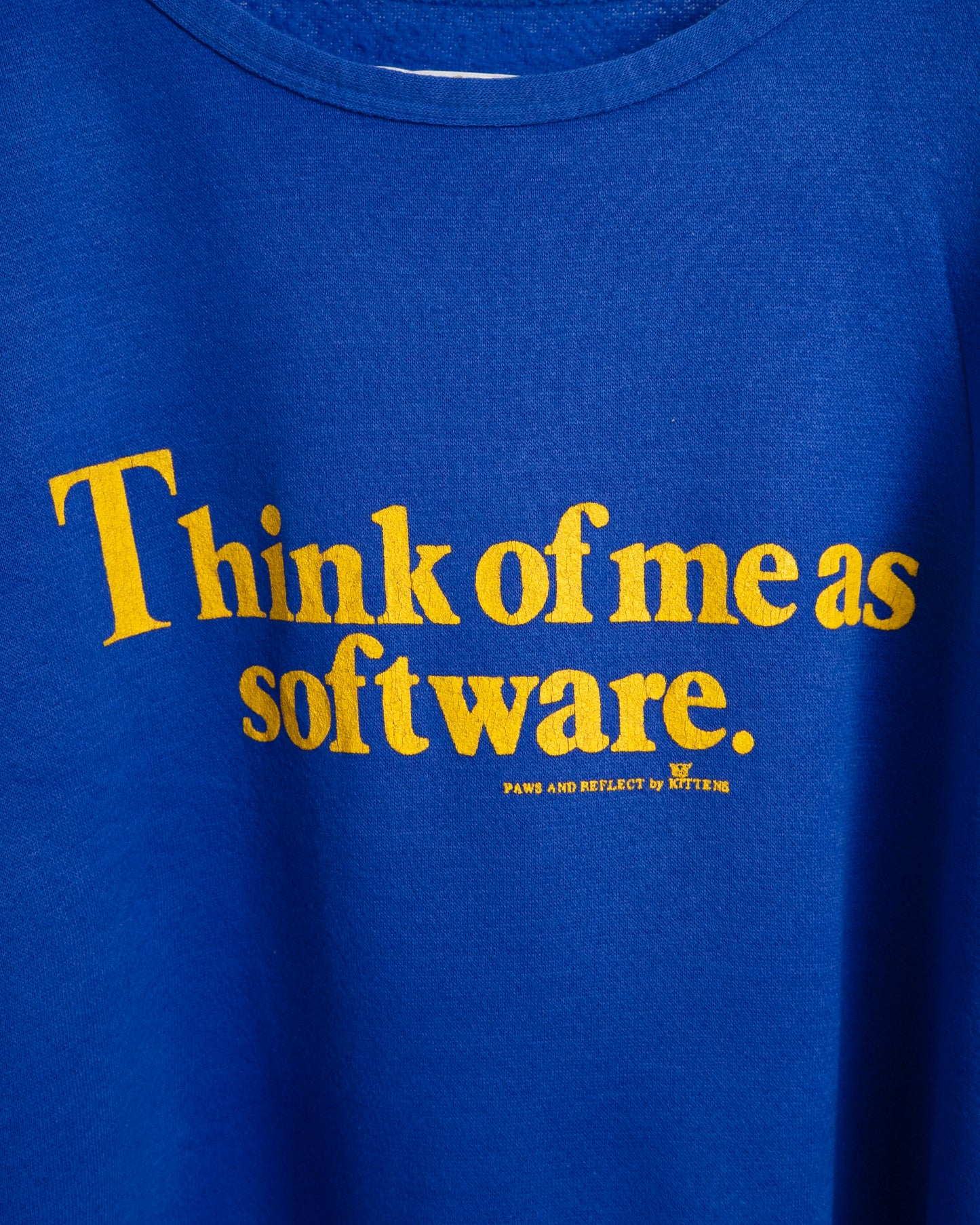 80s Message Sweatshirt Tunic