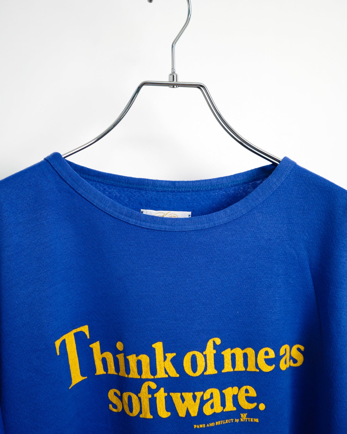 80s Message Sweatshirt Tunic