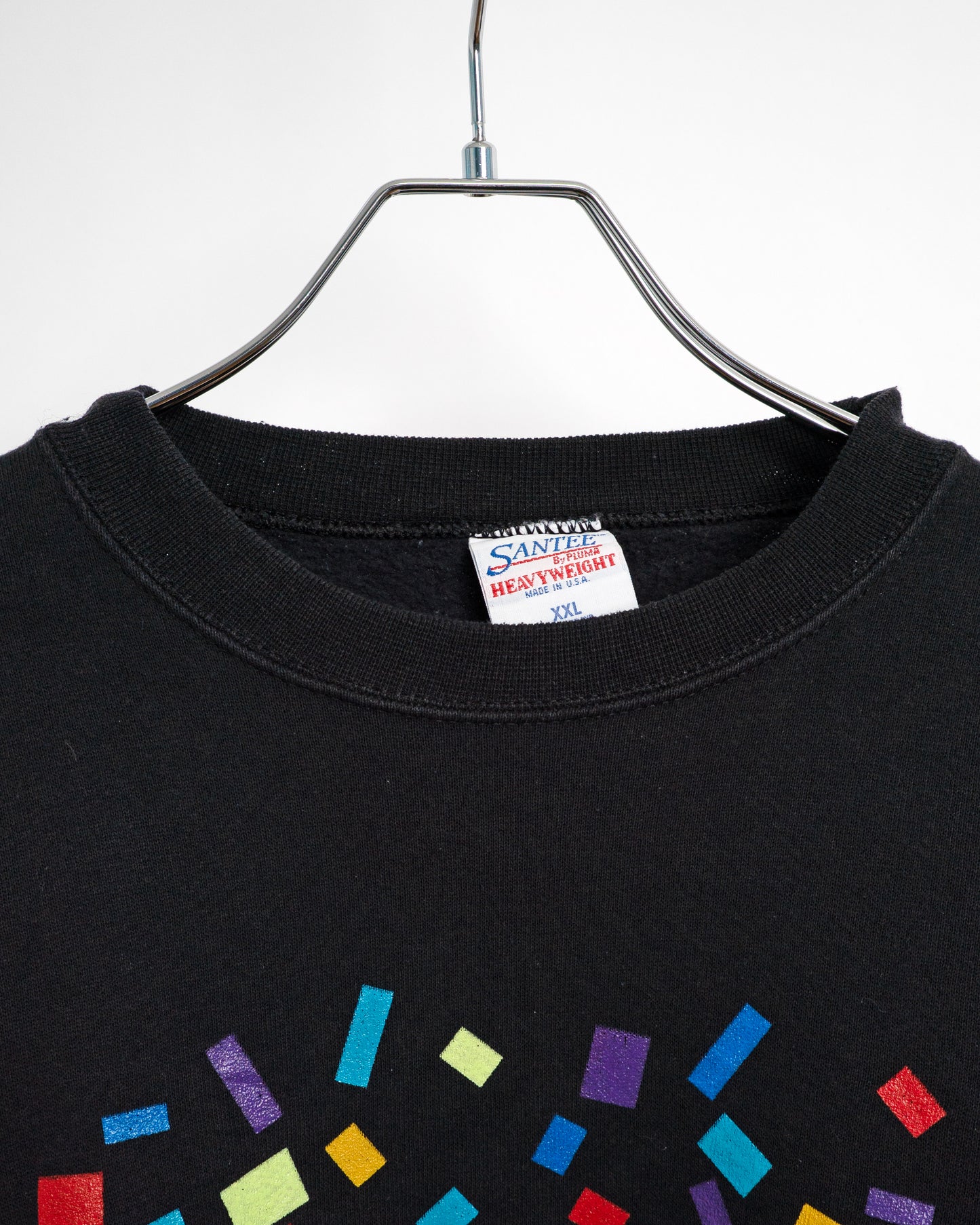 90s USA Graphic Sweatshirt “ESCHEW OBFUSCATION”