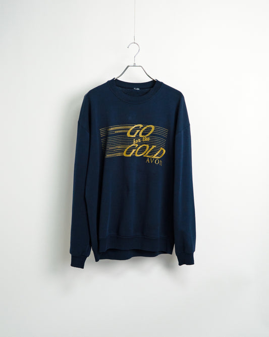 90s “GO for the GOLD” Corporate Graphic Sweatshirt