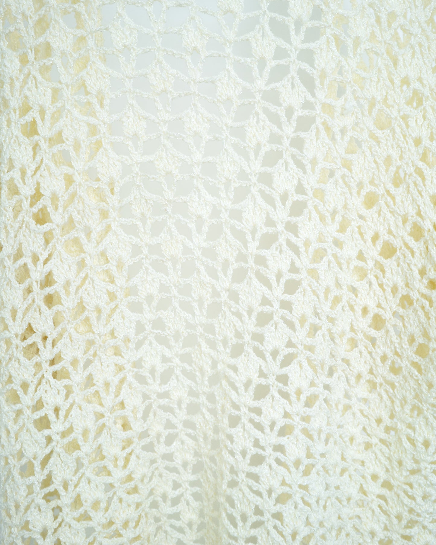 White Crochet Cardigan