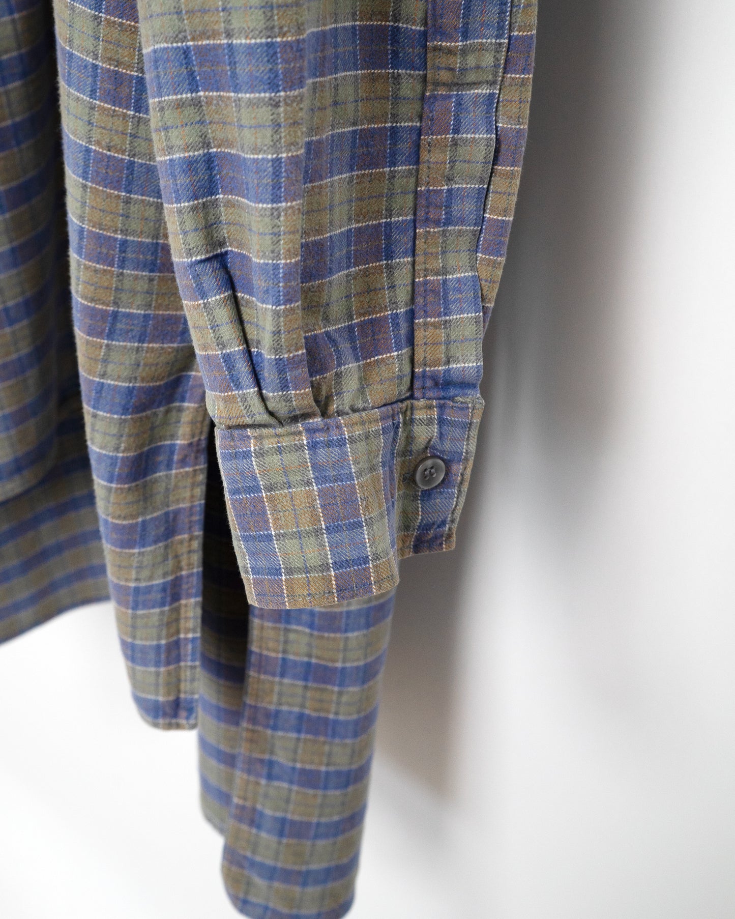 70s-80s French Flannel Pullover Shirt