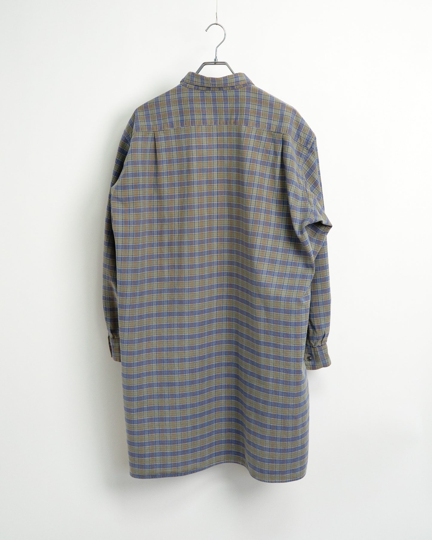70s-80s French Flannel Pullover Shirt