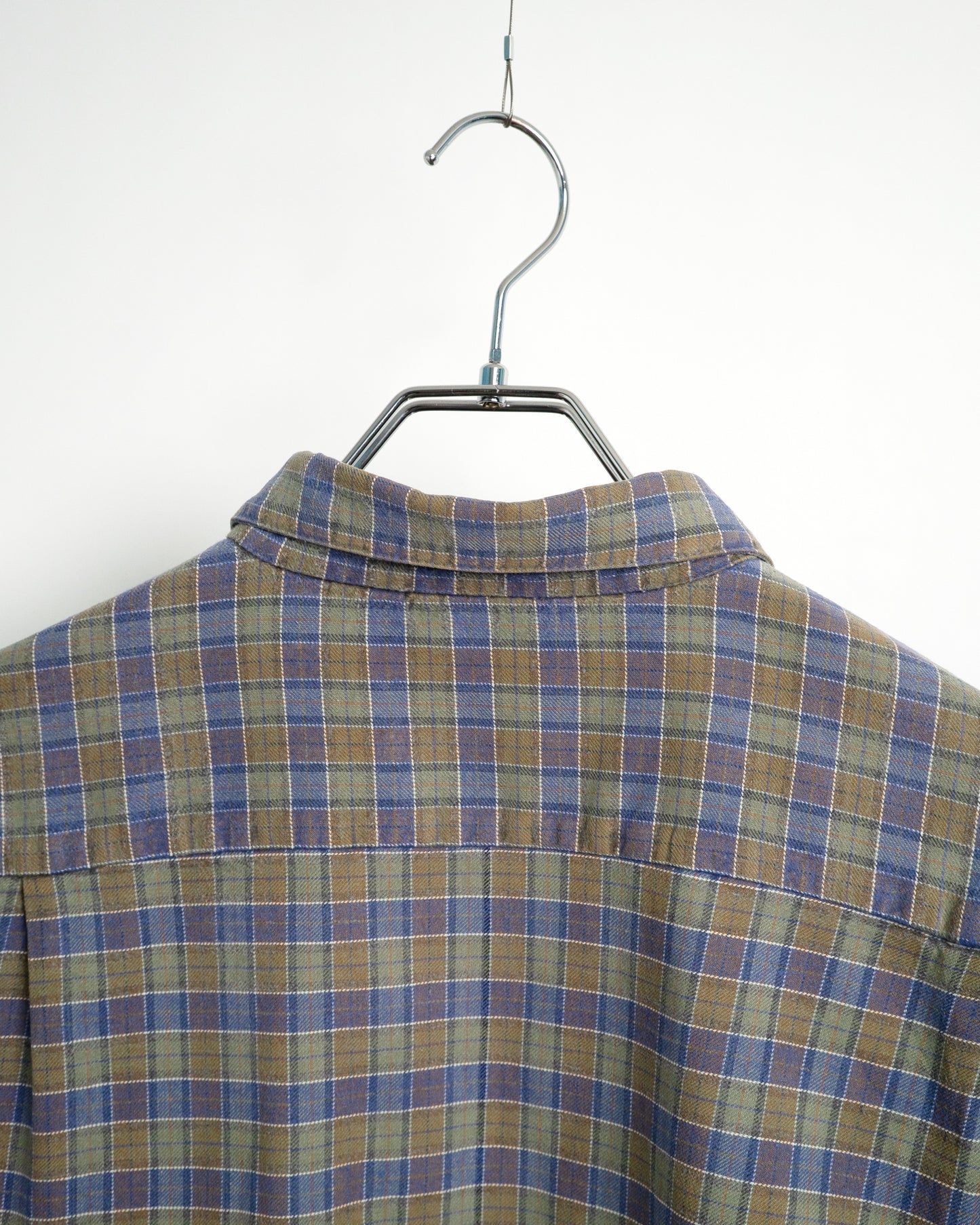 70s-80s French Flannel Pullover Shirt