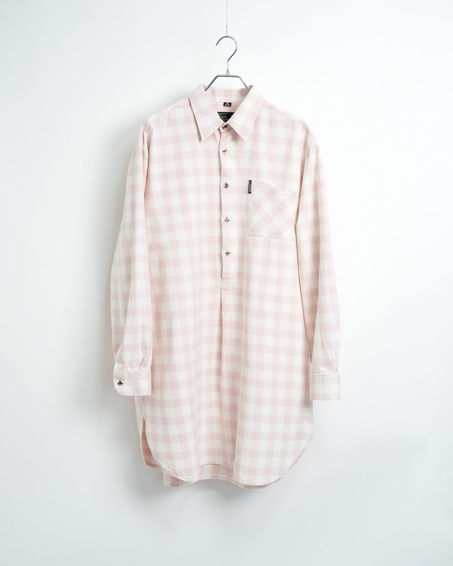 80s-90s Flannel Pullover Shirt