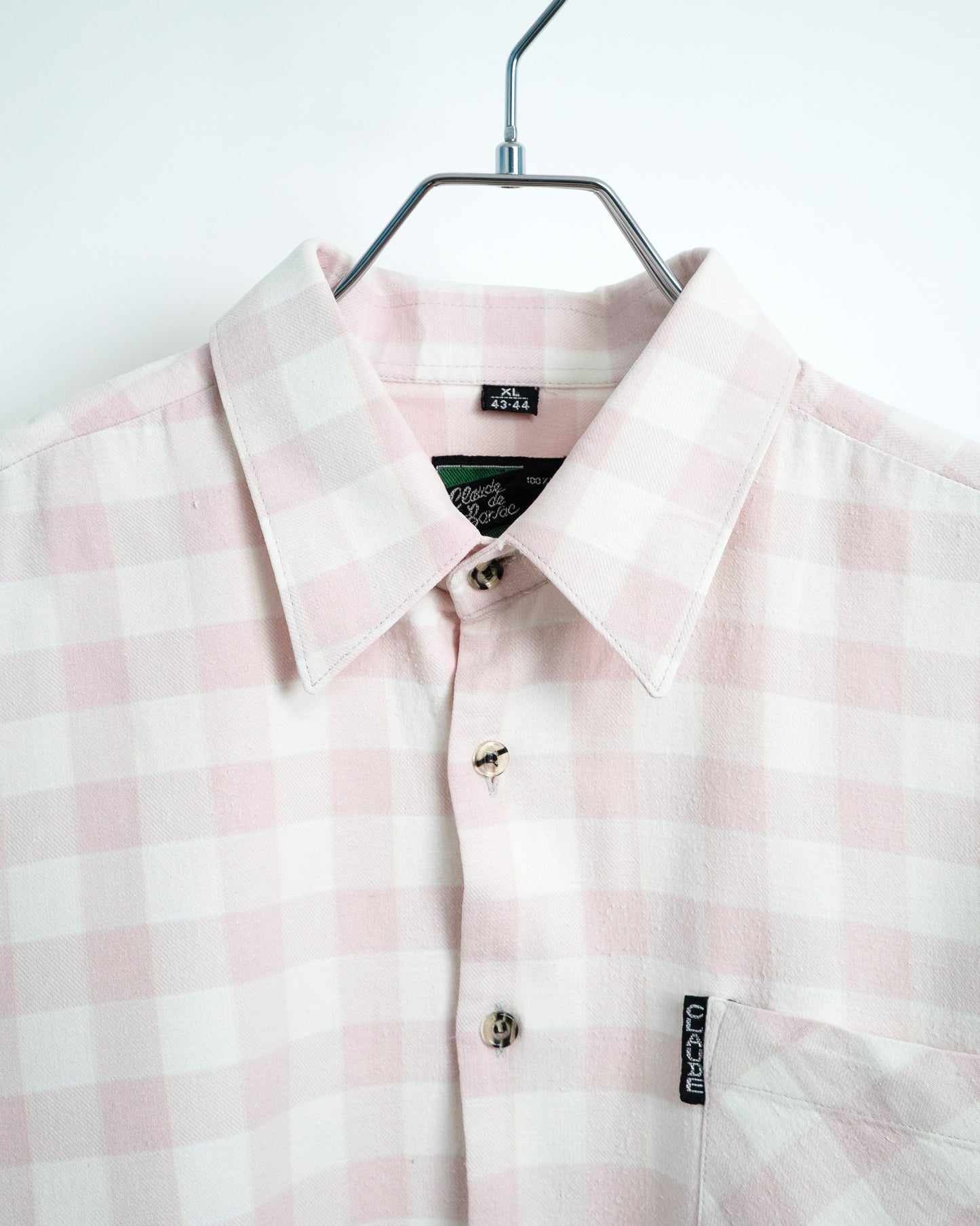 80s-90s Flannel Pullover Shirt