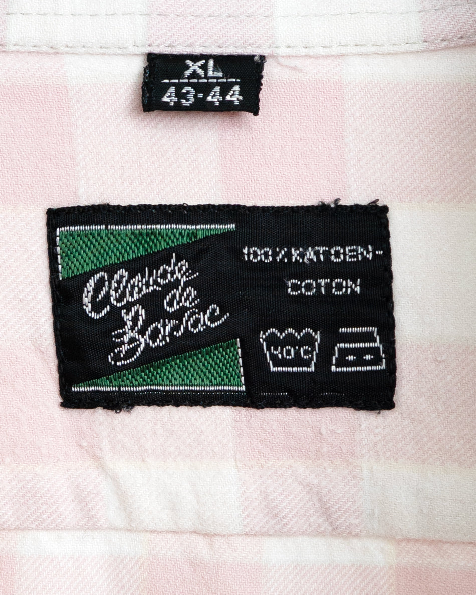 80s-90s Flannel Pullover Shirt