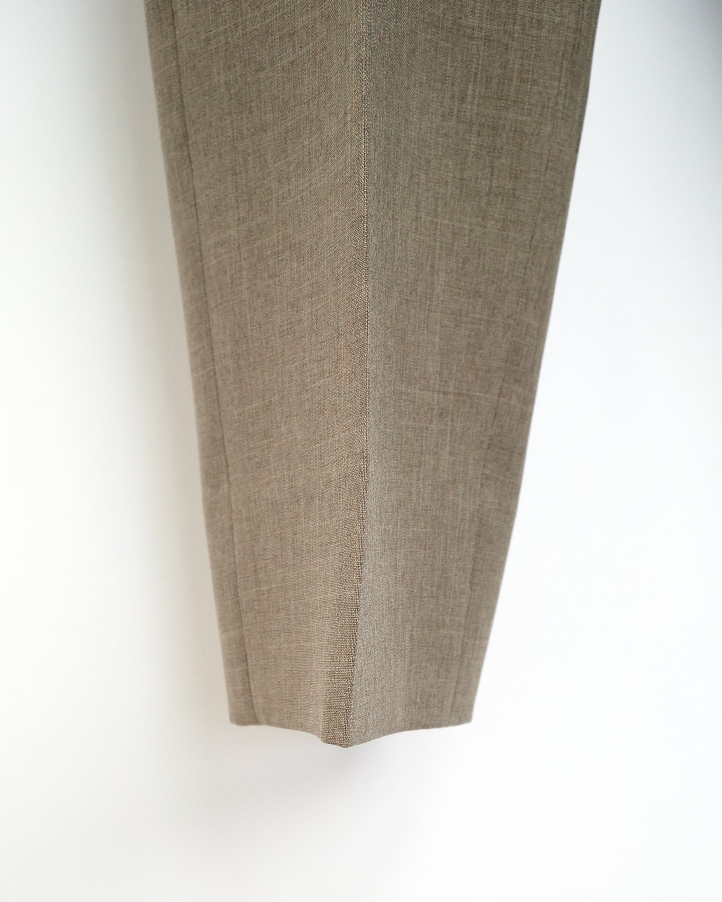 90s Italy Melange Tapered Slacks