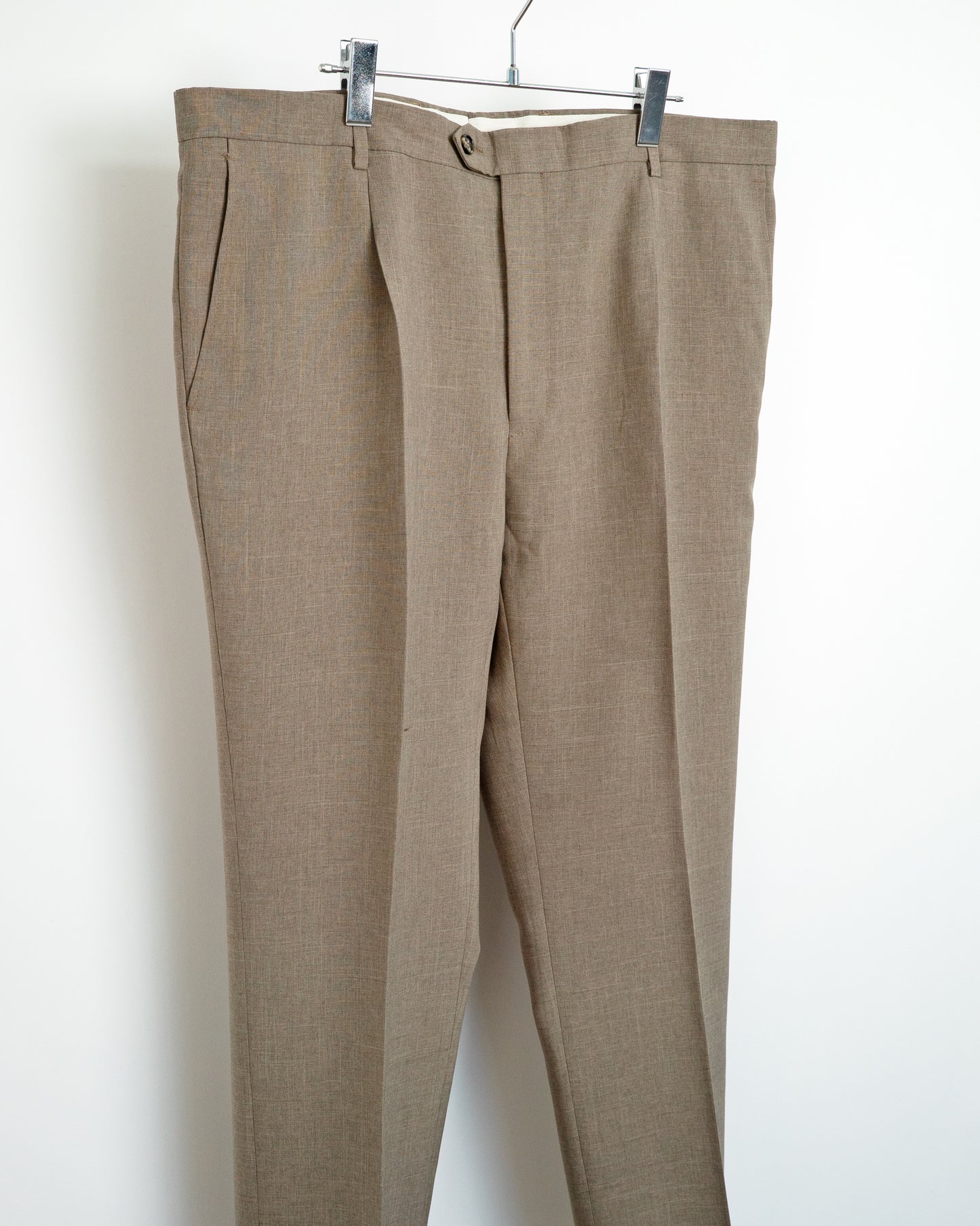 90s Italy Melange Tapered Slacks