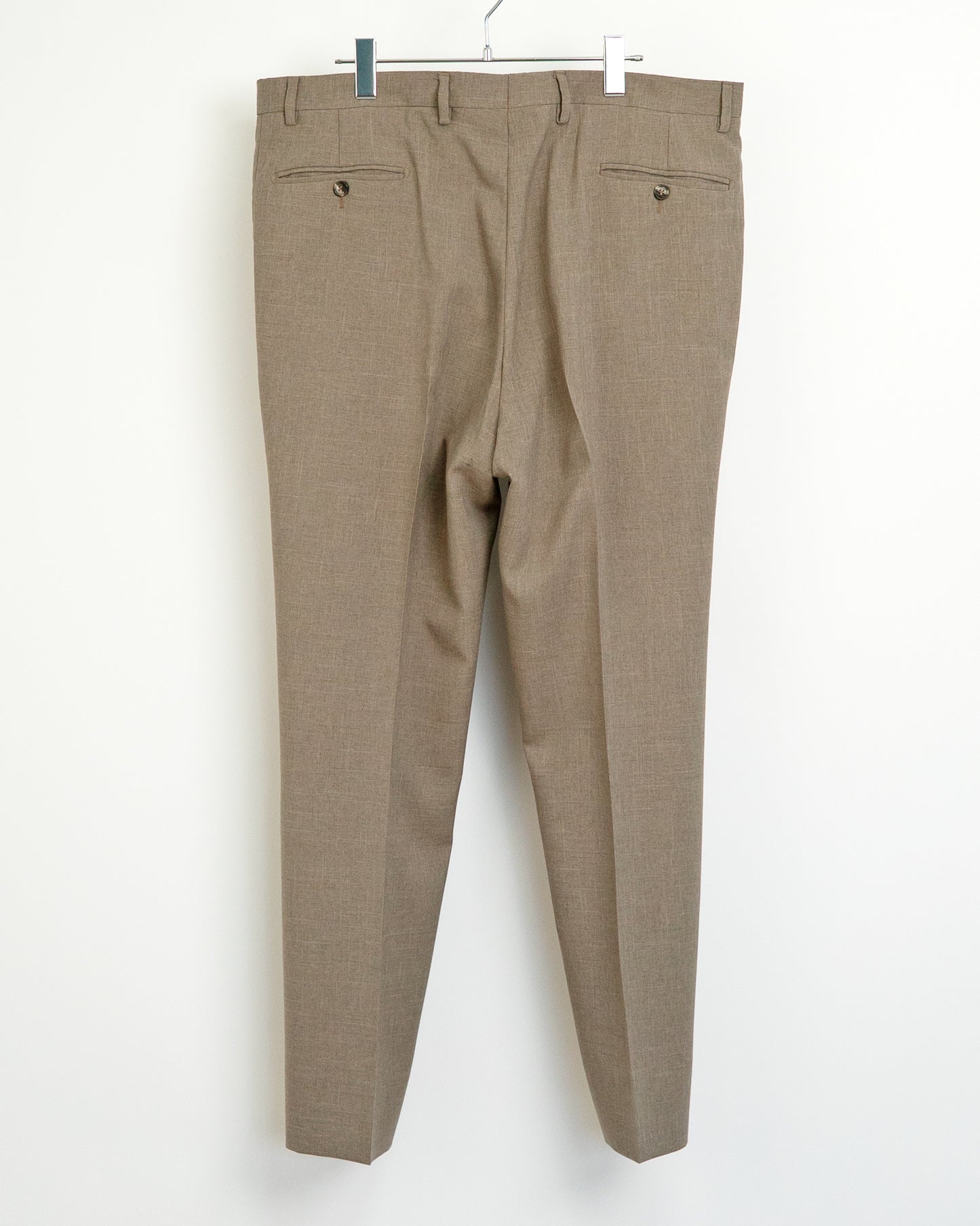 90s Italy Melange Tapered Slacks