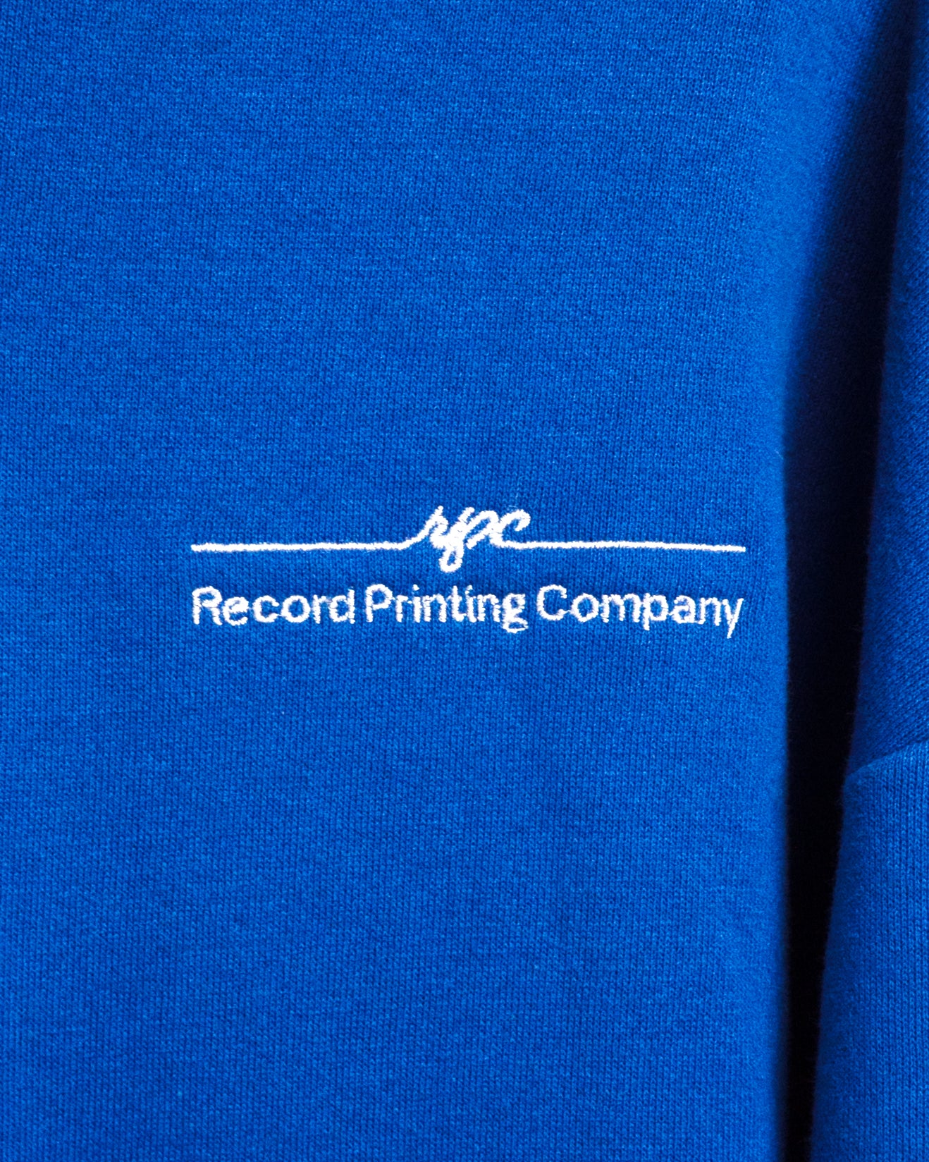 Zip Hoodie "Record Printing Company"