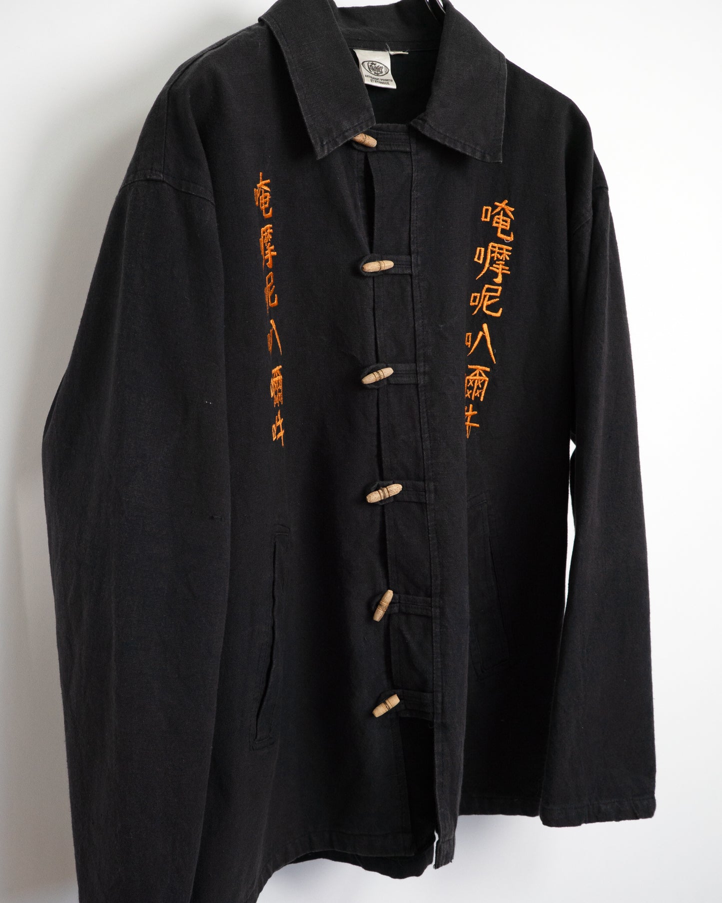 90s Toggle Jacket with Mantra Embroidery