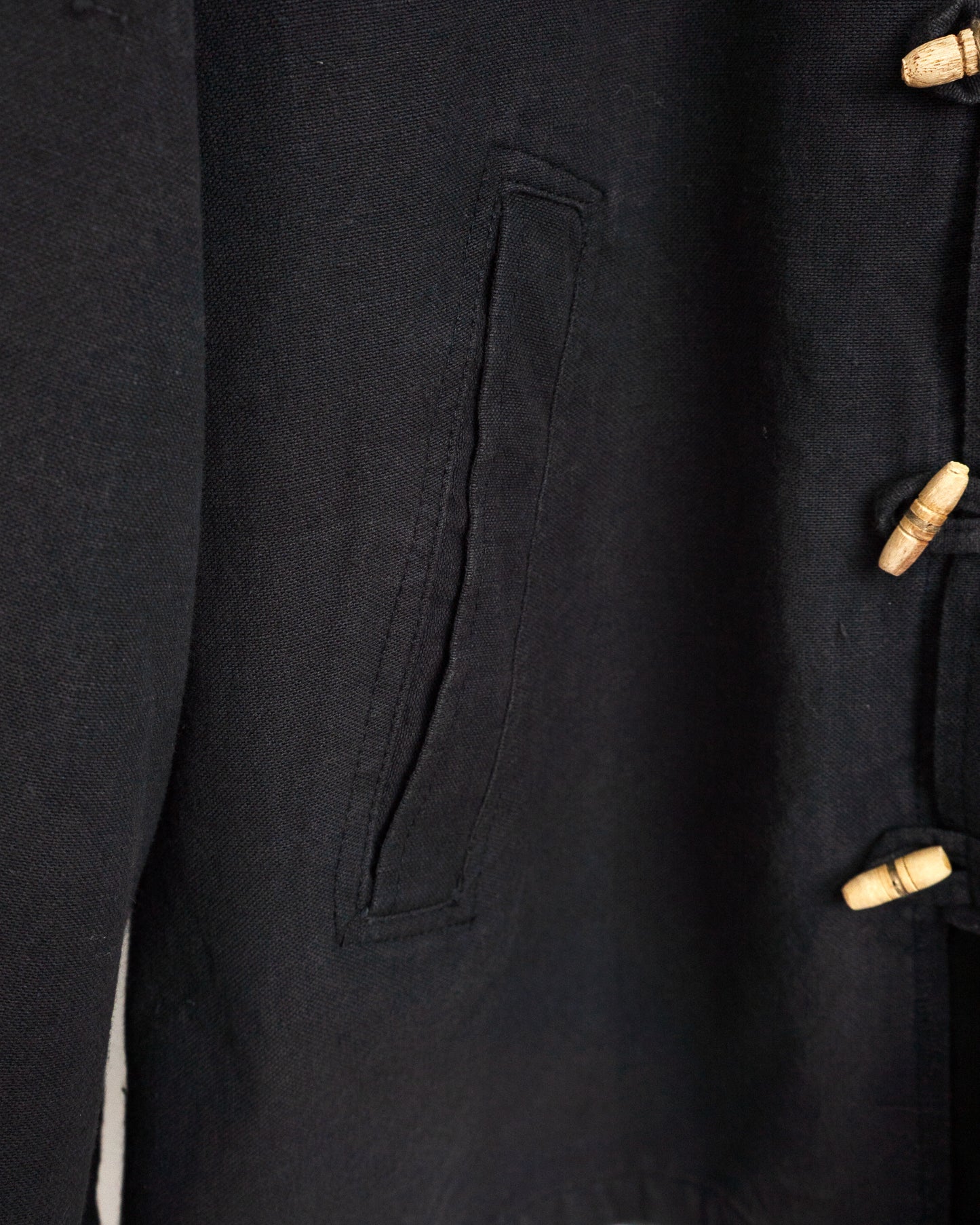 90s Toggle Jacket with Mantra Embroidery