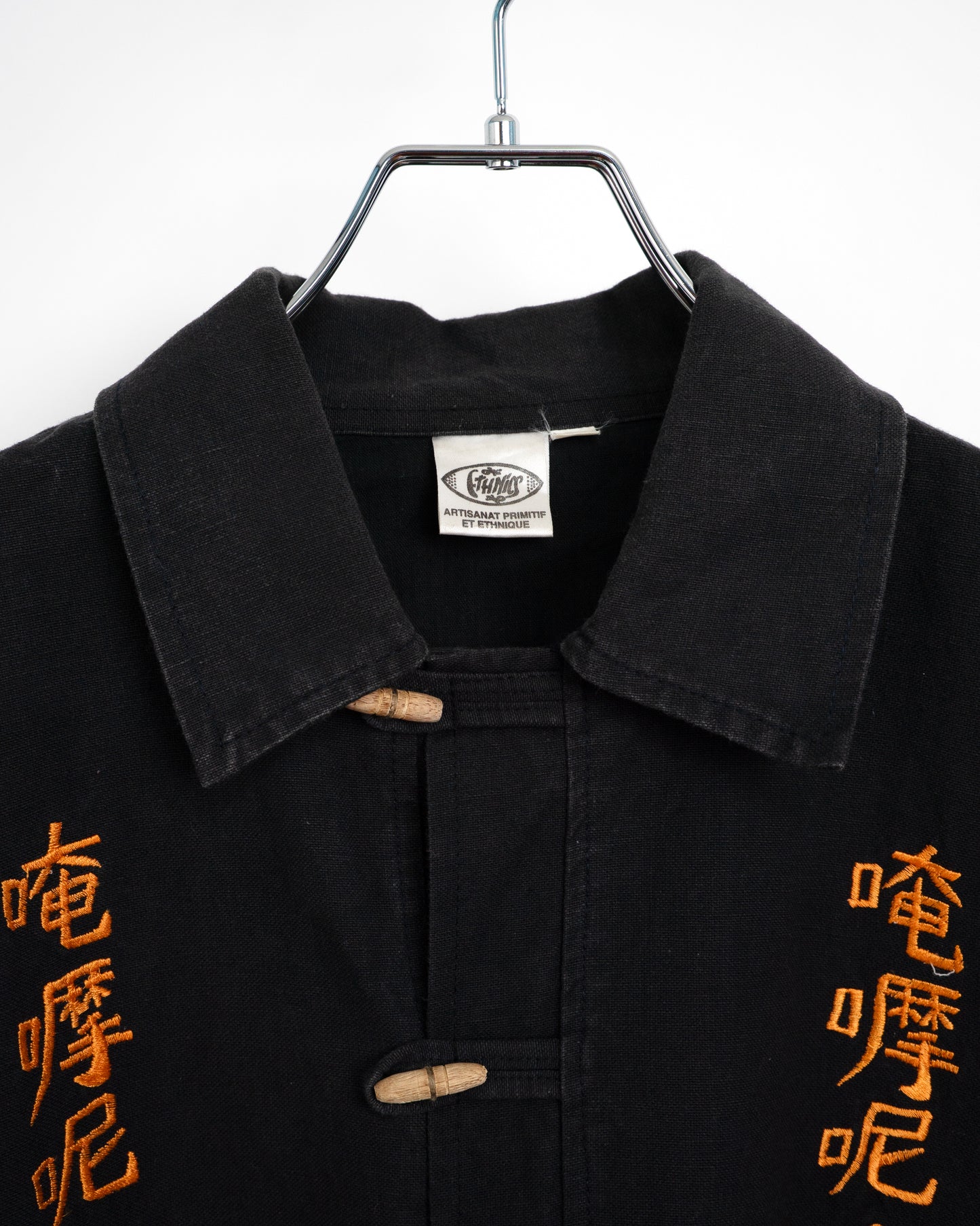 90s Toggle Jacket with Mantra Embroidery