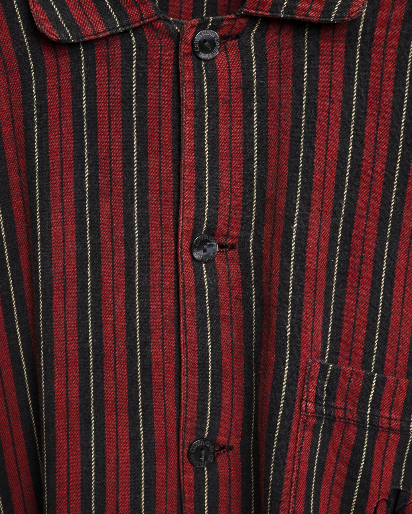 Multi-Stripe Pajama Shirt