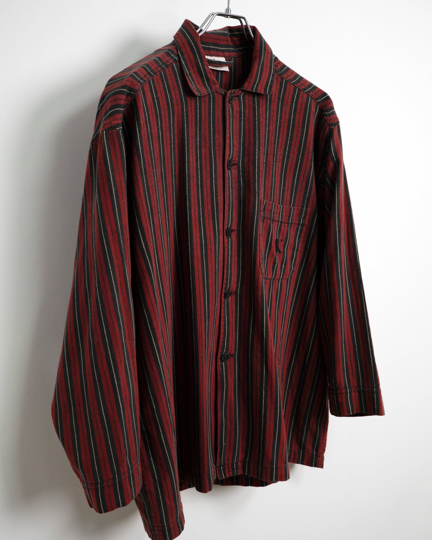 Multi-Stripe Pajama Shirt