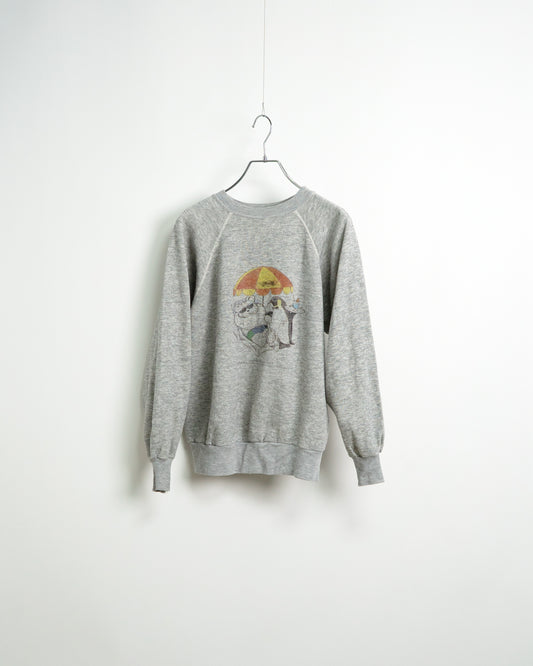 80s Humor Graphic Raglan Sweatshirt