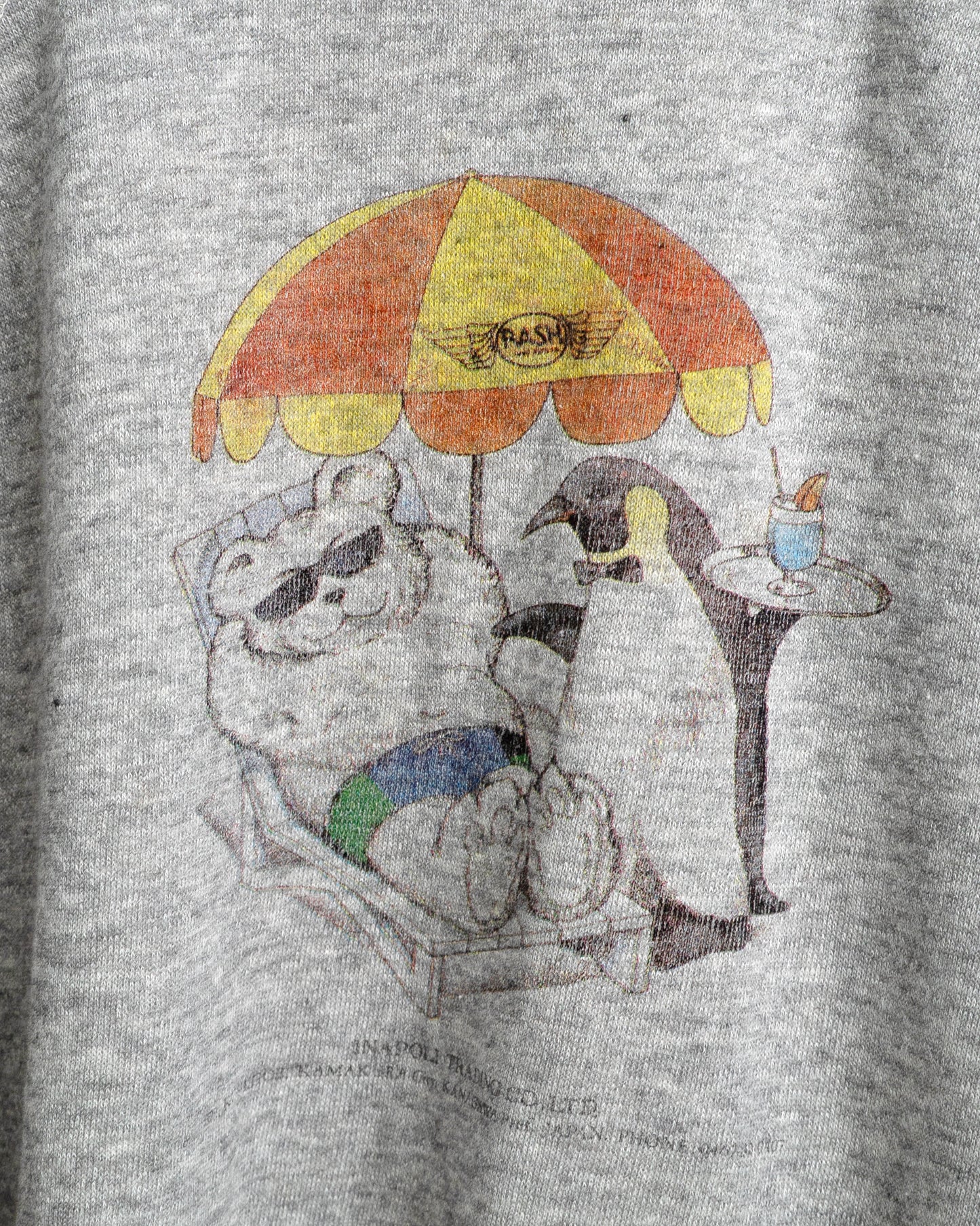 80s Humor Graphic Raglan Sweatshirt