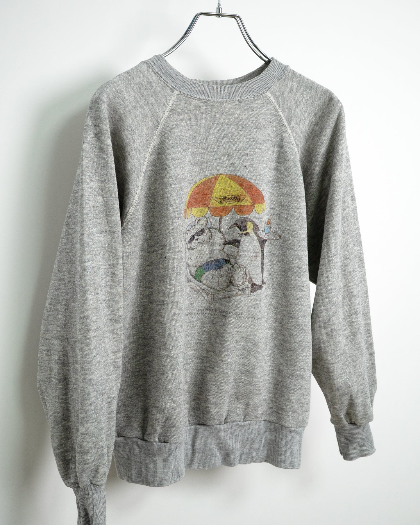 80s Humor Graphic Raglan Sweatshirt