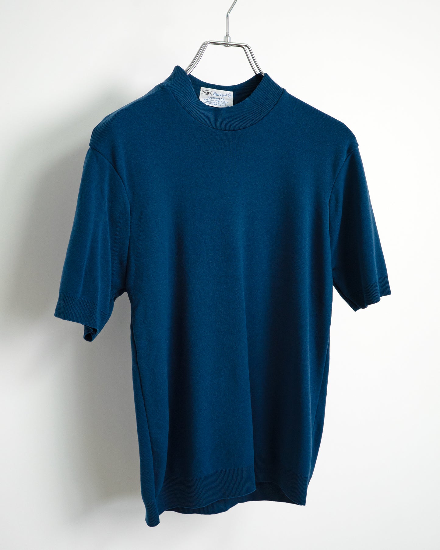60-70s Mock Neck Ban-Lon Knit Top